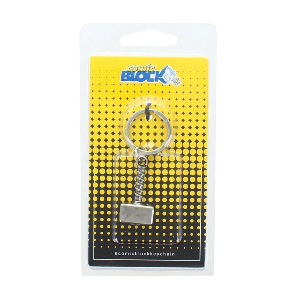 🧿 3 for $33 🧿 Nerd Block Marvel Thor’s Hammer Mjolnir Metal Keychain